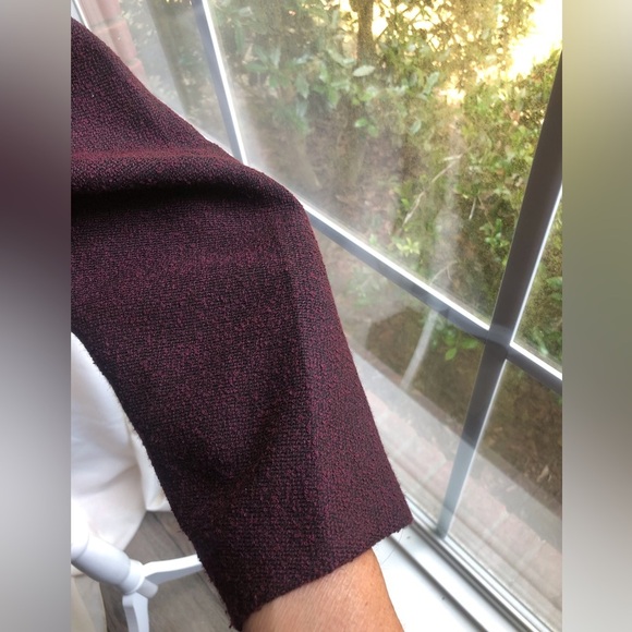 Vintage Briggs Jacket Coat Women’s Size Large Deep Plum - Picture 7 of 10